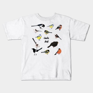 Garden birds Kids T-Shirt